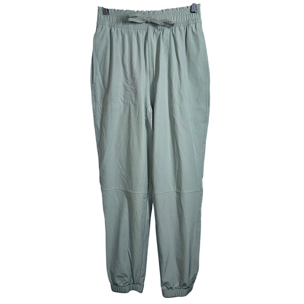 Abercrombie & Fitch Sage Green Stretch Woven Jogger Pants Sweatpants Size Small